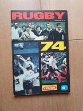 CAHIER DE l'EQUIPE  RUGBY  1974