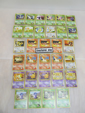 Lot de 31 cartes Pokemon 1999