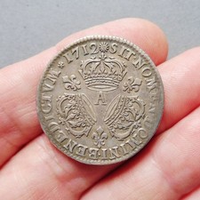 Louis XIV - 1/4 d'Ecu aux 3