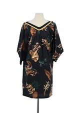 Robe en coton noire Versace M