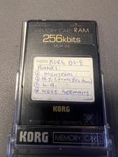 Korg M1 Wavestation Memory