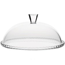 Cloche en verre avec abat-jour 32 cm plat pour Patisserie Gateau