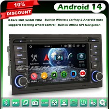 64GB Android 14 Autoradio GPS pour Audi A4 S4 RS4 Seat Exeo CarPlay DAB+IPS OBD2