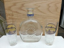 Carafe Et 2 Verres Ricard en