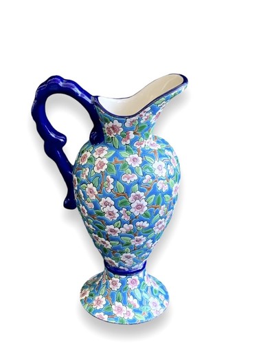 Longwy ewer pitcher - longwy,
