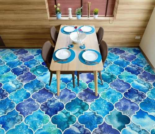 Lanterne bleue 7379na - lanterne,