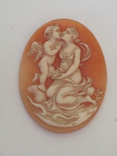 Camee ancien antique cupidon - camee,