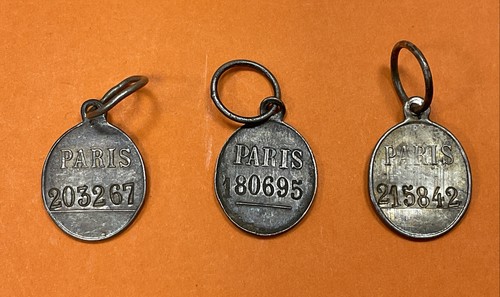Lot médailles en argent - lot, 3