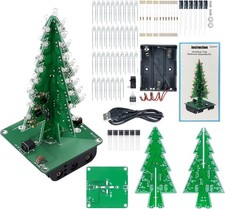 Kit de montage électronique diodes LED colorées faciles à assembler décorati