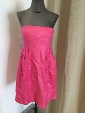 Superbe robe lin rose fuschia Versace 36/38 tbe authentique 