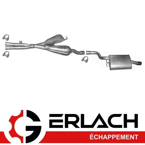 Echappement silencieux pour