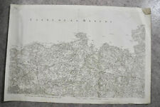 CASSINI CARTE IN PLANO 630mm X 950 mm, 1808, MORLAIX , n 170, 7B,