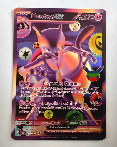 Carte pokemon mewtwo - mewtwo, ex