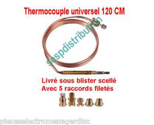 Thermocouple universel 120 cm