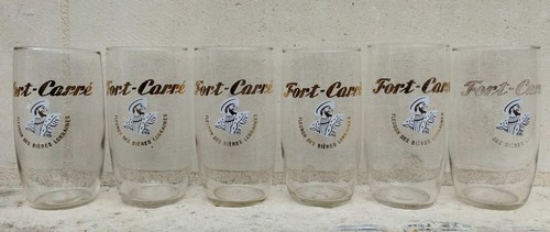 Lot verres bière - 6,