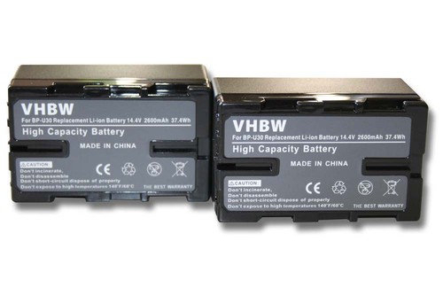 Batterie pour sony pmw - 2x, pmw-150