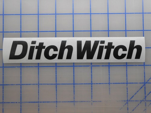 Autocollant ditch witch - ditch, 3"