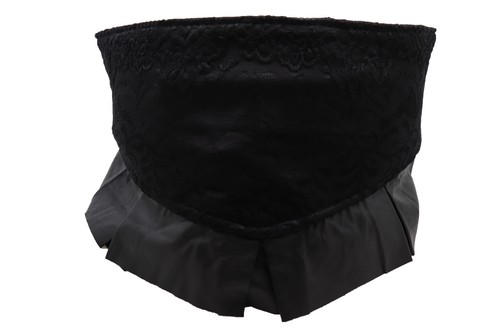 Ceinture corset floral - ceinture, en