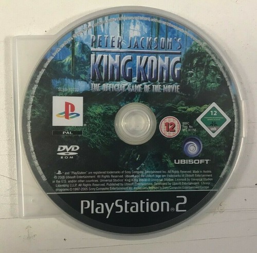 Peter jackson king kong ps2 - jackson's,