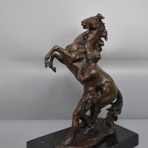 Sculpture cheval bronze - cheval, en
