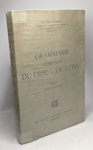 Grammaire comparée grec et - du,