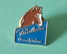 PINS PIN'S MARQUE POULAIN GRAND-AROME COLLECTION VINTAGE CHOCOLAT AVEC ATTACHE 