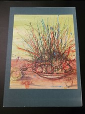 Menu paquebot FRANCE ♦ FRENCH LINE CGT ♦ 1962 Première classe ♦ par CARZOU