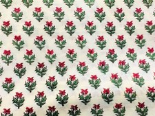 Tissu indien imprimé bloc