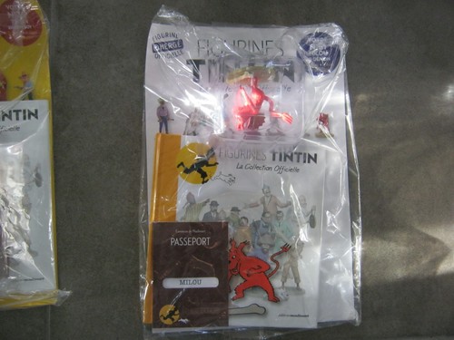 Tintin figurine officielle - tintin,