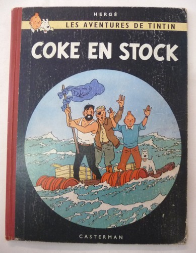 Tintin coke stock - coke, herge