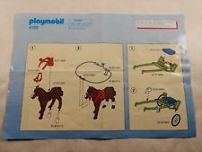 sympa notice de montage 4192  Playmobil ( plan , sulky  ) 1