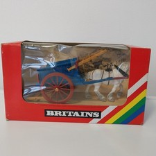 Britains Tumbrel cart 9499 tombereau Matériel agricole cheval 1/32 Métal/plastiq