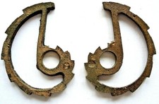 Lot 2 colimaçon часы pendule coq horloge Morbier pendel comtoise uhr clock 3