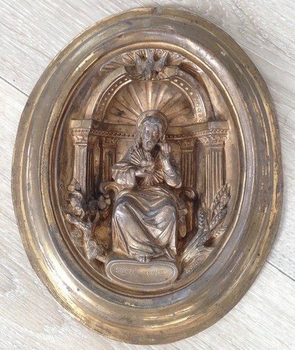 Belle ancienne plaque - plaque, bas