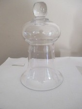 ancien grand VERRE DE LAMPE