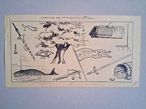 Dessin original non signé