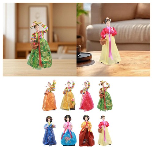 Poupée hanbok coréenne - poupée,