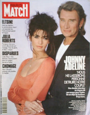 Paris Match n° 2196 - Johnny