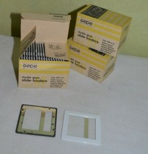 3 Boîtes Caches Diapos   GEPE Double Verres 24 X 36 Double et 10 X 36 