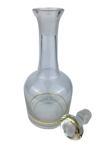 Bouteille cristal bohême - bouteille,