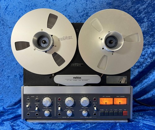 Magnétophone bande revox - à,