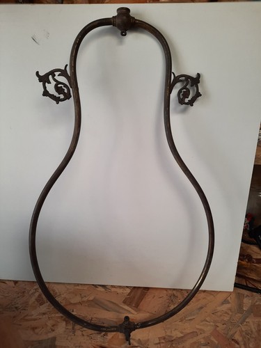Lot deux anciennes lyres - anciennes,