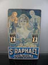 Ancien porte menus cartonné à soufflet St Rapahel Quinquina.