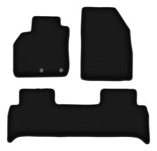 Tapis de sol velours noir Renault Grand Scenic III 2009-2016 set 3 pcs