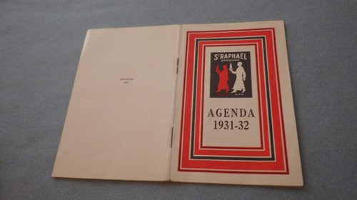 1931 agenda saint - saint, raphael