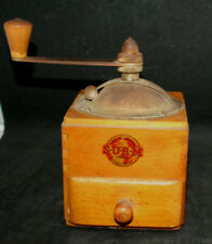 ancien moulin à café ,bois,S.U.R.M PARIS broyeur extra dur taillé dans la masse