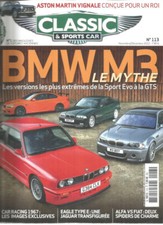 CLASSIC & SPORTSCAR N°113 BMW M3 / CAR RACING 1967 / EAGLE TYPE E / ALFA VS FIAT
