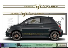 Pour FIAT 500 KIT BANDES BAS DE CAISSE  Autocollant décoration  stickers Decals