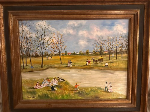 Huile sur toile claude tabet - sur,