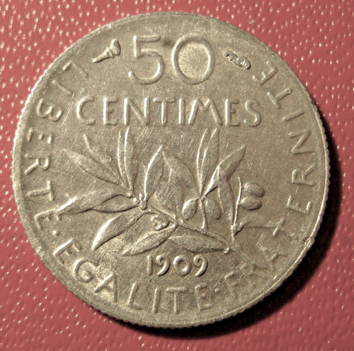 France centimes semeuse - 50,